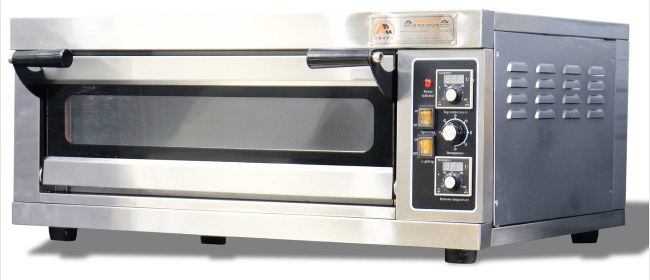 1 Deck 1 Tray Electric Deck Oven NOVA 7 Series